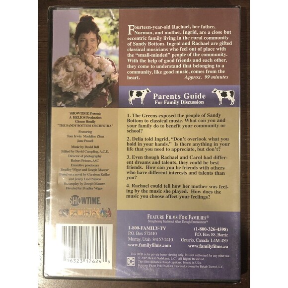The Sandy Bottom Orchestra DVD Movie 2005 Showtime Feature Films for Families - Picture 2 of 4